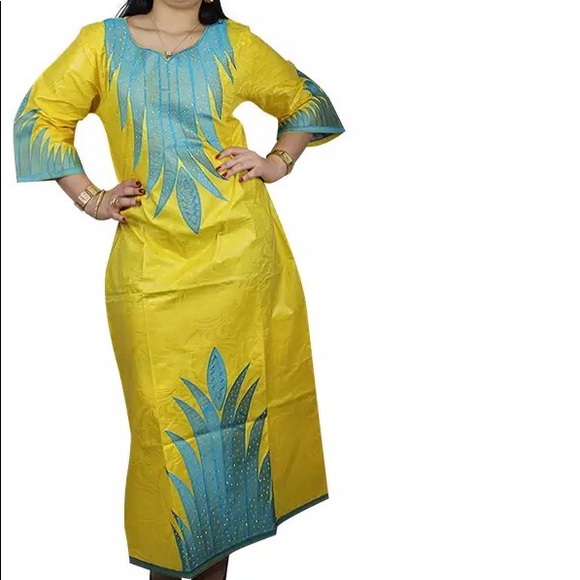 african embroidery dresses